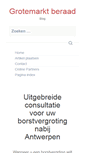 Mobile Screenshot of grotemarktberaad.nl